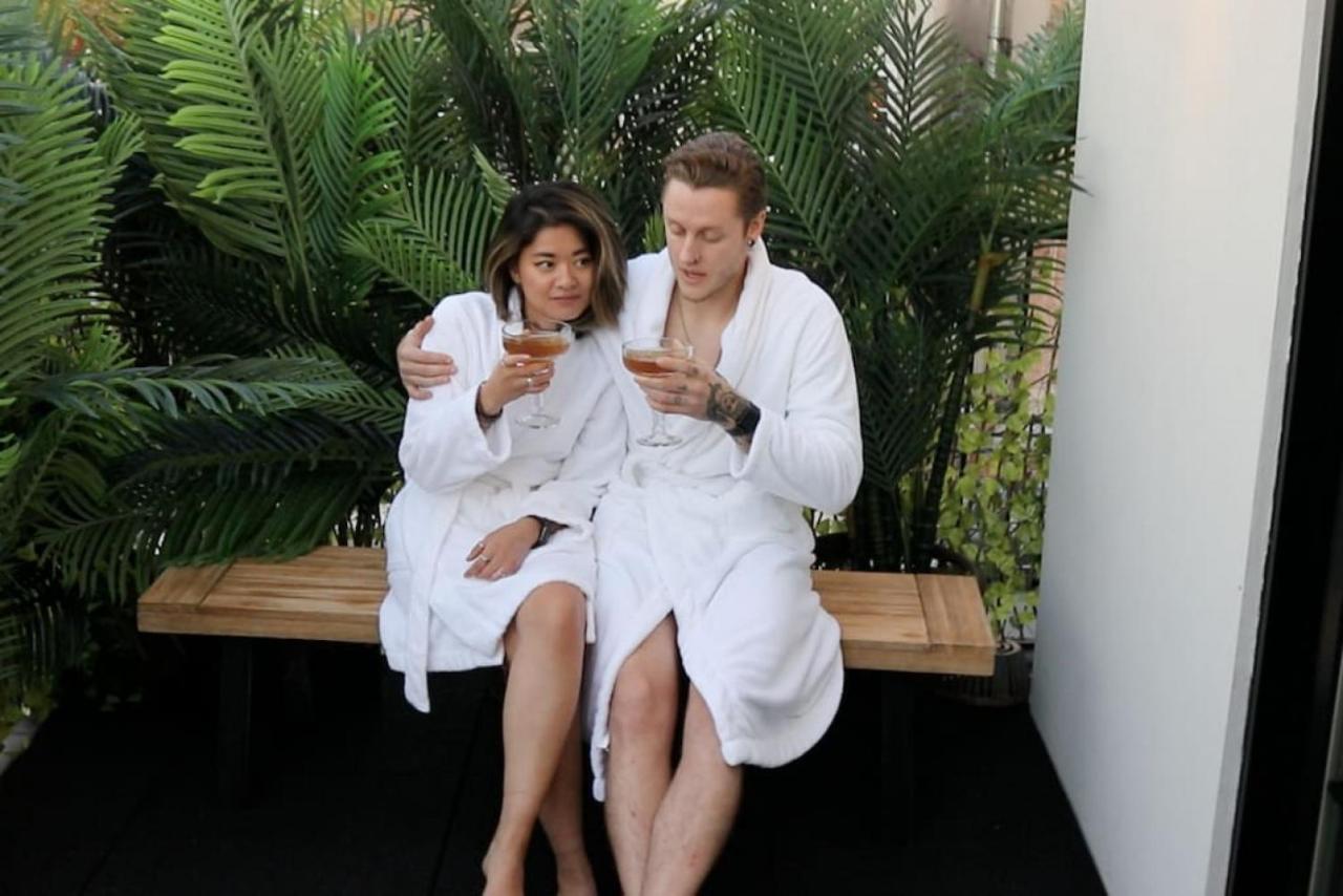 Nyc Skyline Views, Sauna & Rooftop - Romantic Escape At "Brooklyn Bay Lofts" New York Buitenkant foto