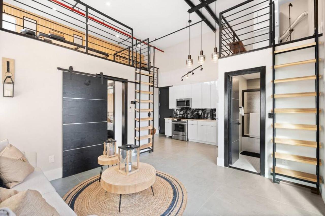 Nyc Skyline Views, Sauna & Rooftop - Romantic Escape At "Brooklyn Bay Lofts" New York Buitenkant foto