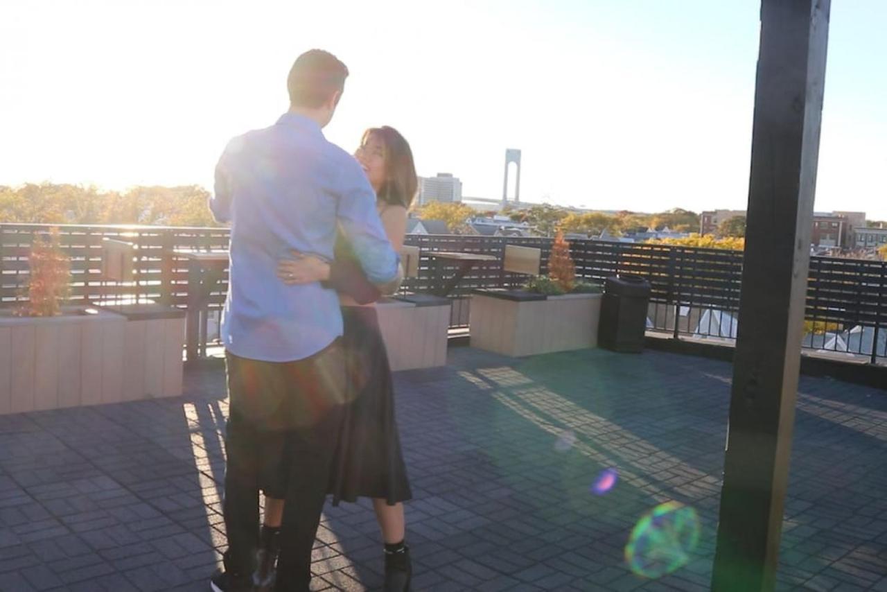 Nyc Skyline Views, Sauna & Rooftop - Romantic Escape At "Brooklyn Bay Lofts" New York Buitenkant foto